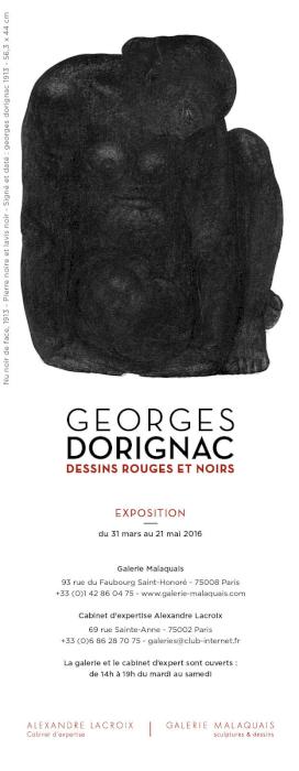 Georges Dorignac - Red and Black Drawings