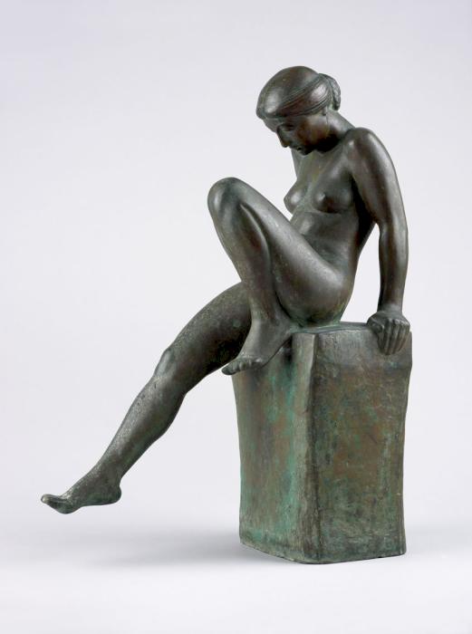 Jane Poupelet, Bather, 1911, Phalsbourg Museum, Phalsbourg, France.