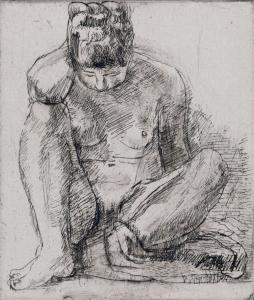 Seated Woman (Carton)