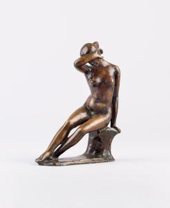 Seated Young Woman Covering her Eyes (Maillol, 1900)