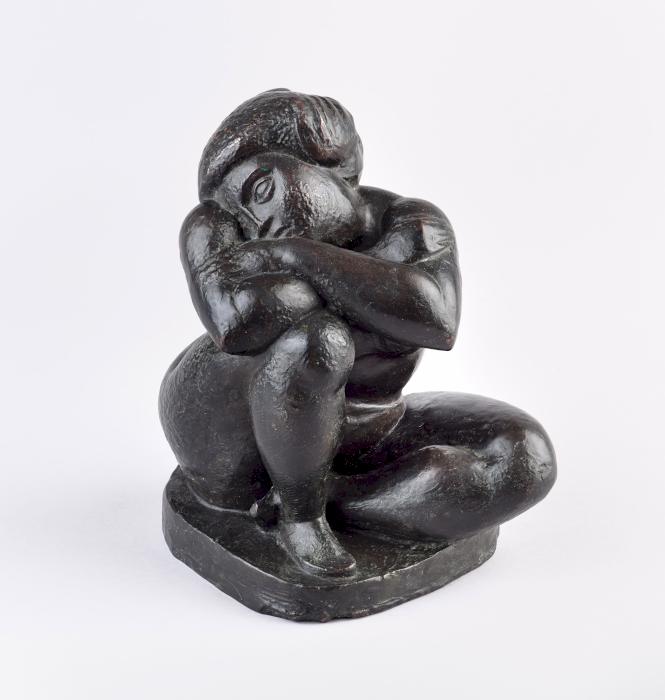 Crouching Woman (Manolo, 1914)