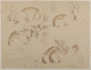 The Rabbits' Meal (Poupelet)