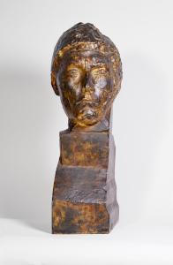 Head of Apollo on a Square Base or Apollo in Battle (Bourdelle, 1898-1909)