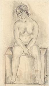 Seated Model  (Kretz)