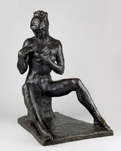 The Youth, also called Seated Woman (Carton, 1948)