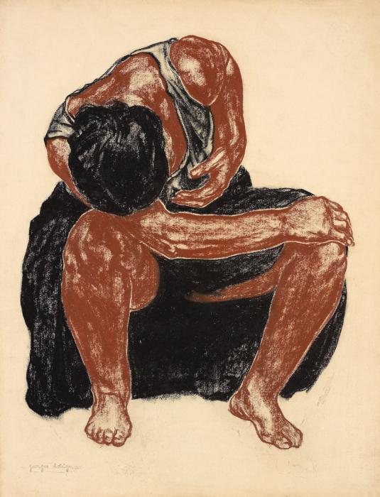 Woman Leaning Over (Dorignac, c. 1913)