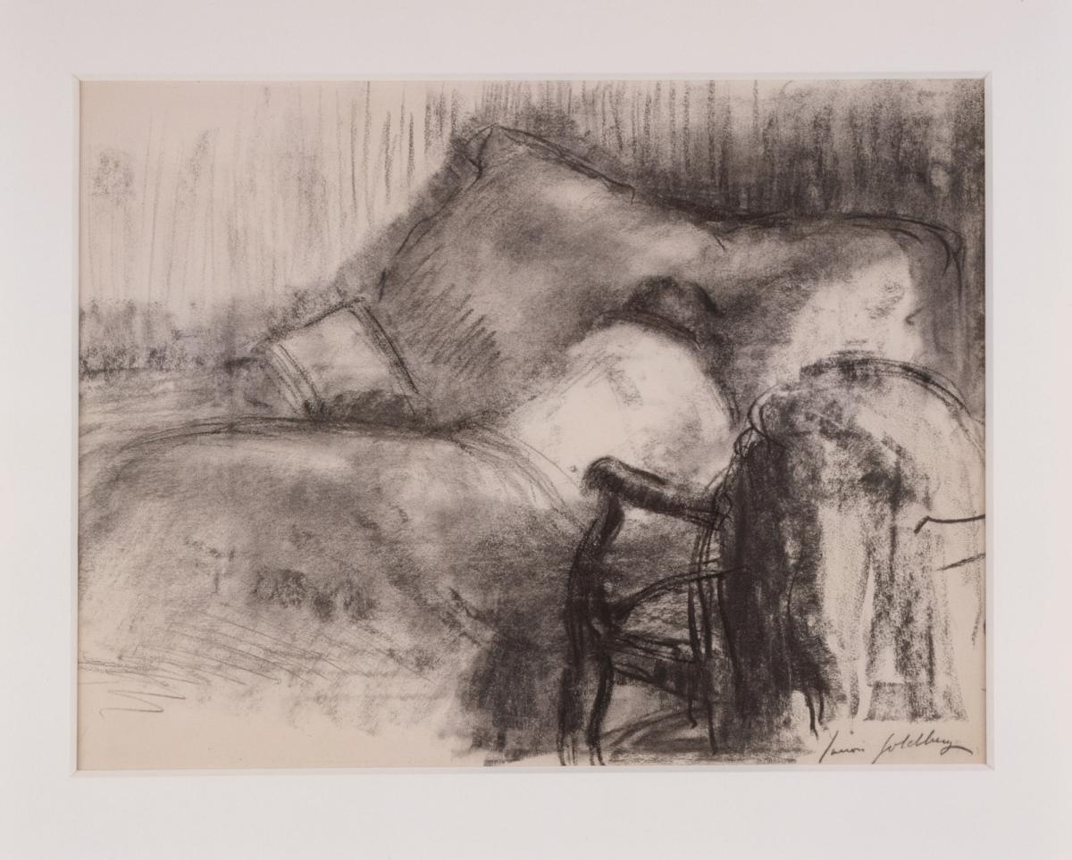 Person Reading in Bed (Goldberg)