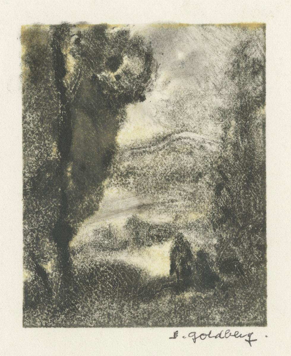 Silhouettes in a Landscape (Goldberg)