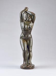 Woman with Both Hands in Her Hair (Maillol, 1905 ou avant)