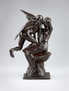 Iris éveillant une nymphe (Rodin, c.1885)