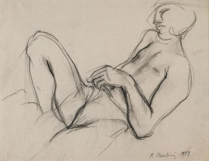 Homme allongé (Babin, 1958)