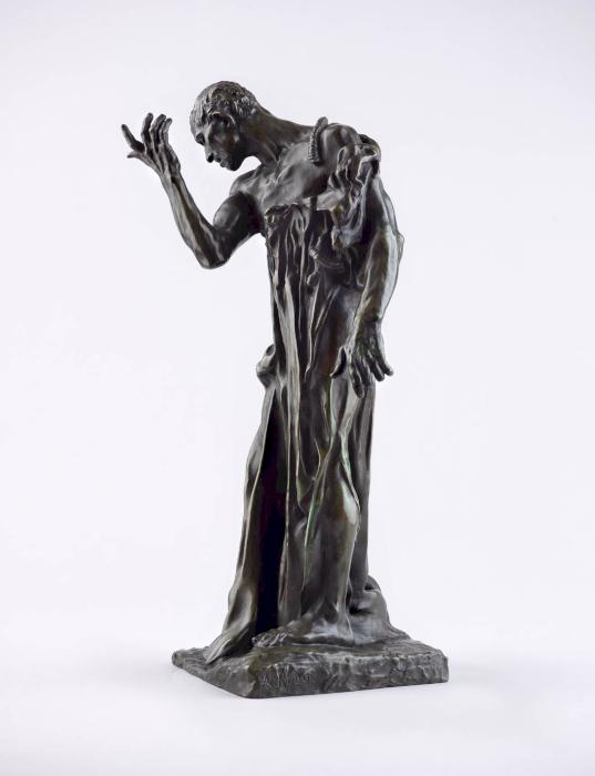 L’un des Bourgeois de Calais : Pierre de Wissant vêtu, réduction (Rodin, 1902)