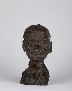 Tête de vieillard, étude pour le personnage central de L’Âge mûr (Claudel, c.1894)