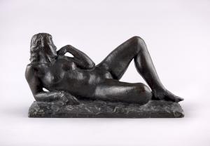 Hommage à Baudelaire ou Dédette couchée, petit modèle (Wlérick, 1939-1940)