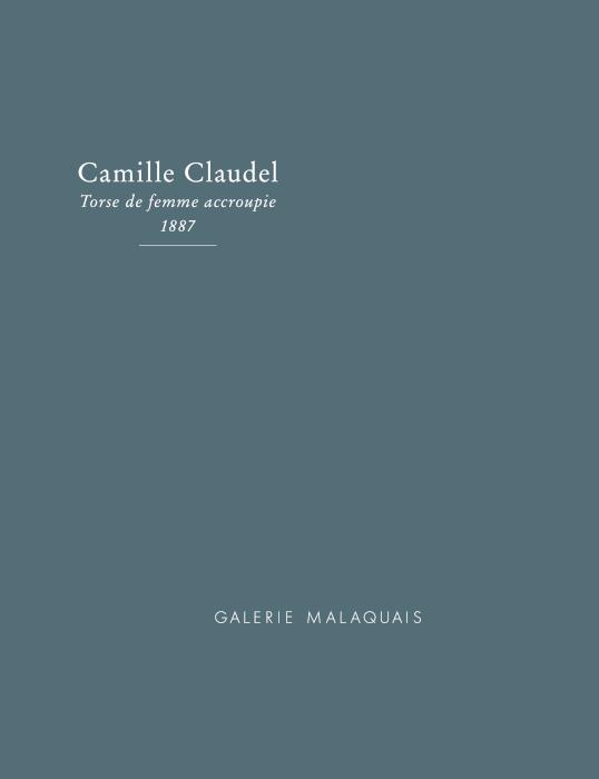 Camille Claudel - Torse de femme accroupie